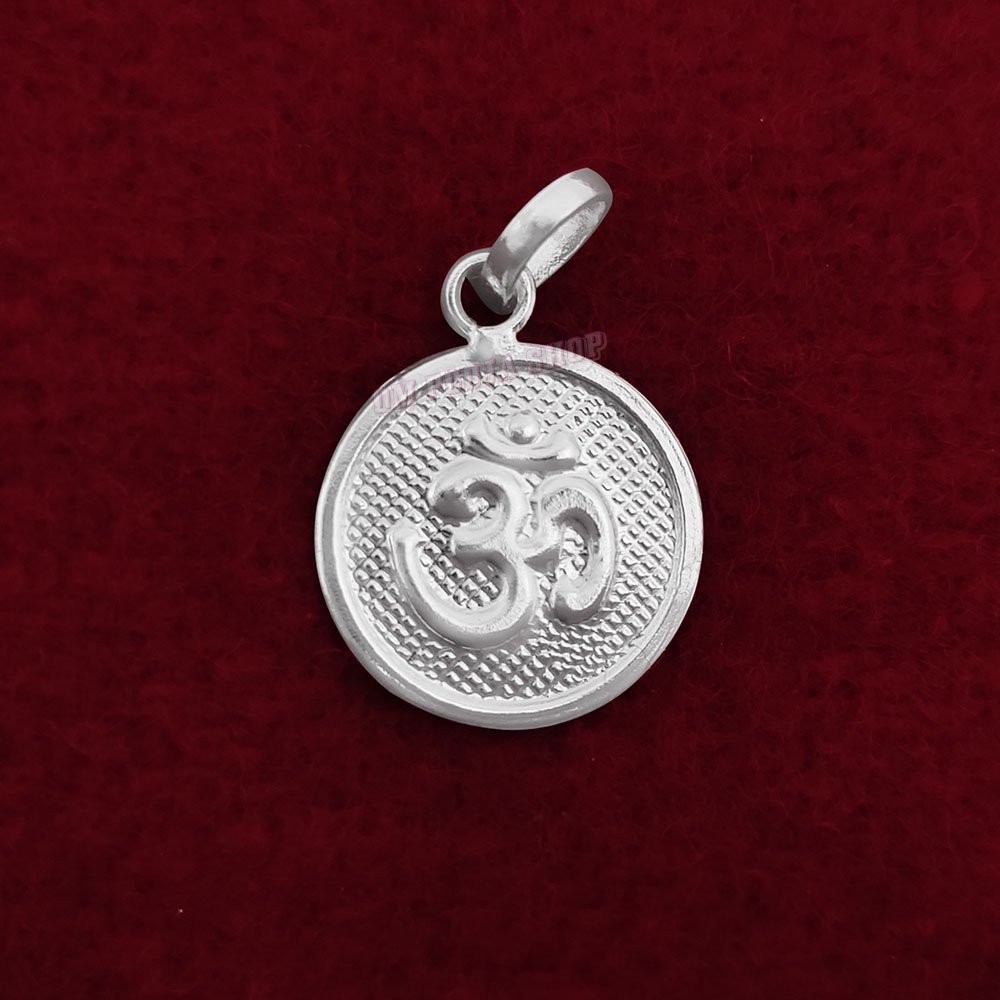 Silver Om Pendant